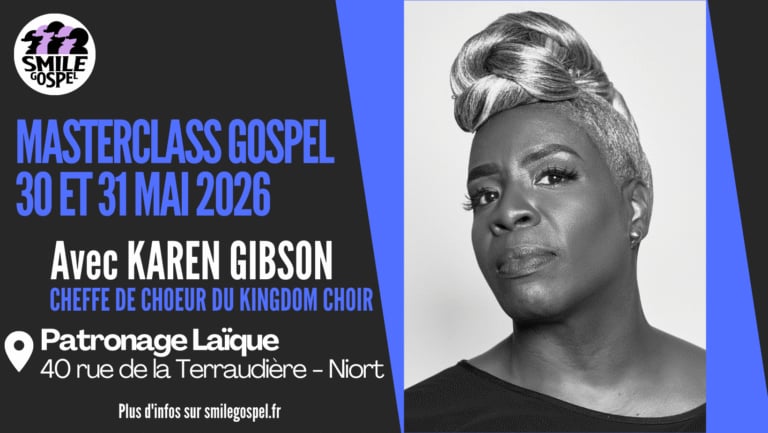 Masterclass de Gospel au Patronage laïque de Niort
