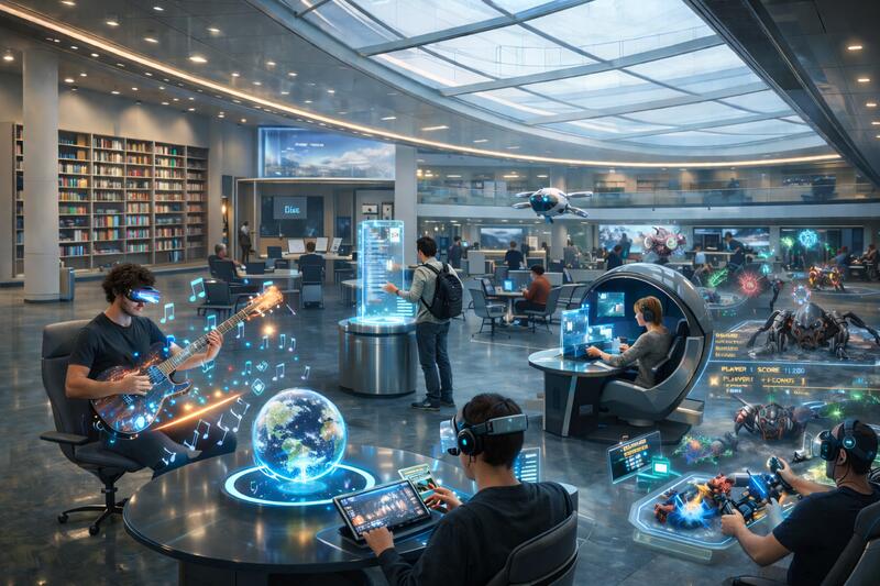 Atelier : Imaginez la médiathèque du futur