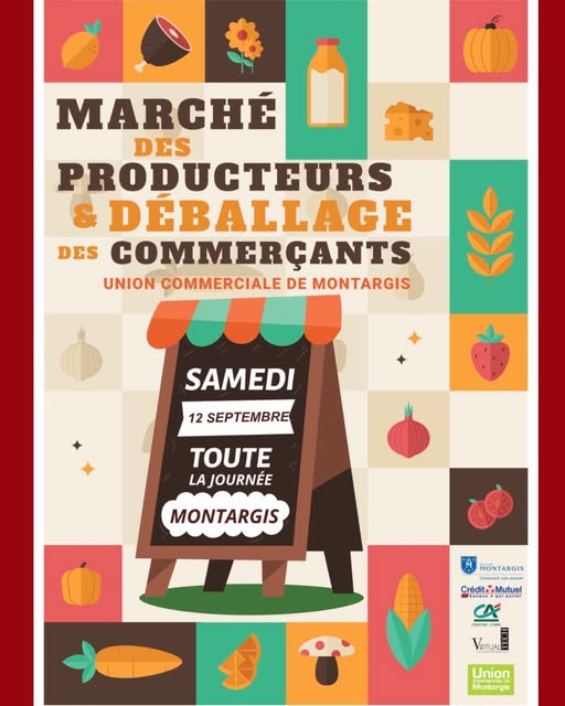 Marché des producteurs & déballage des commerçants