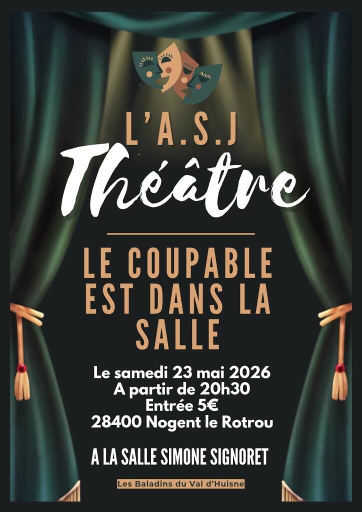 Soirée Théâtre avec Les Baladins du Val d'Huisne de l'ASJ