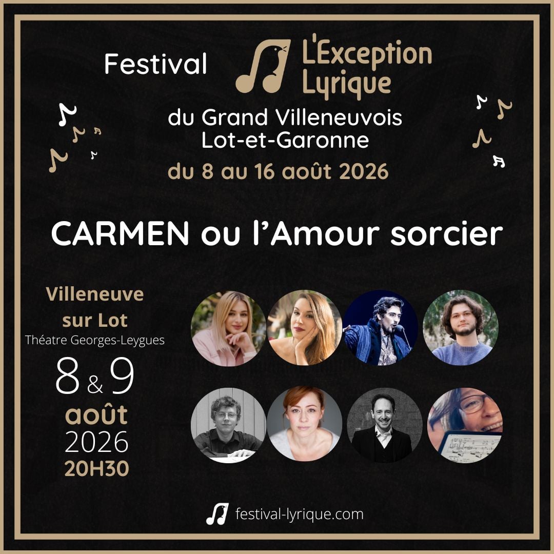 Festival Lyrique - Carmen ou l'Amour Sorcier 2026