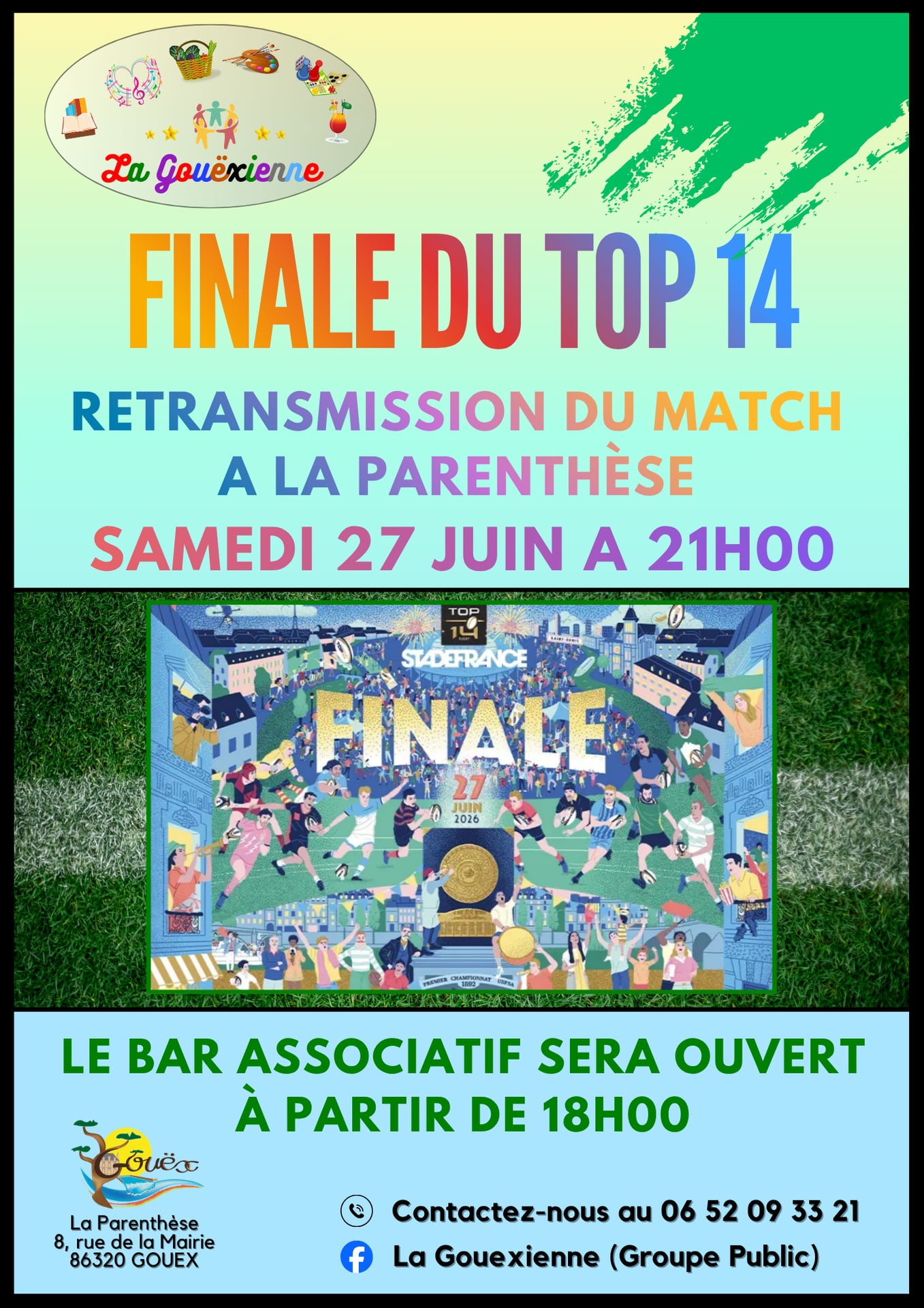 FINALE DU TOP 14 - RETRANSMISSION DU MATCH