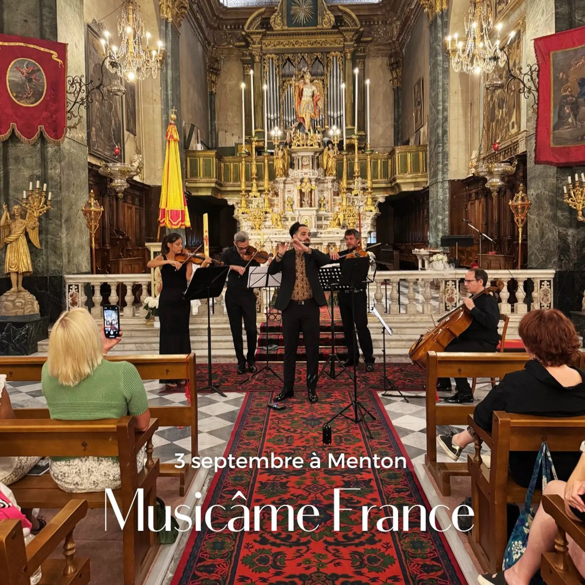 Concert à Menton : Rossini, Telemann, Taffanel, Tchaïkovsky...
