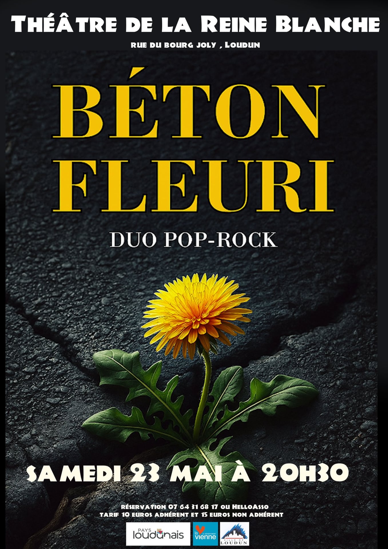 Béton Fleuri