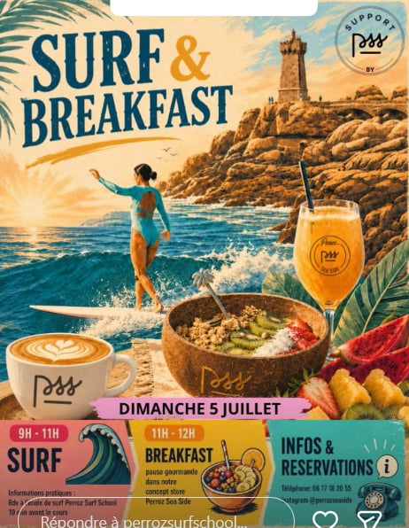 Surf & Breakfast à PSS !