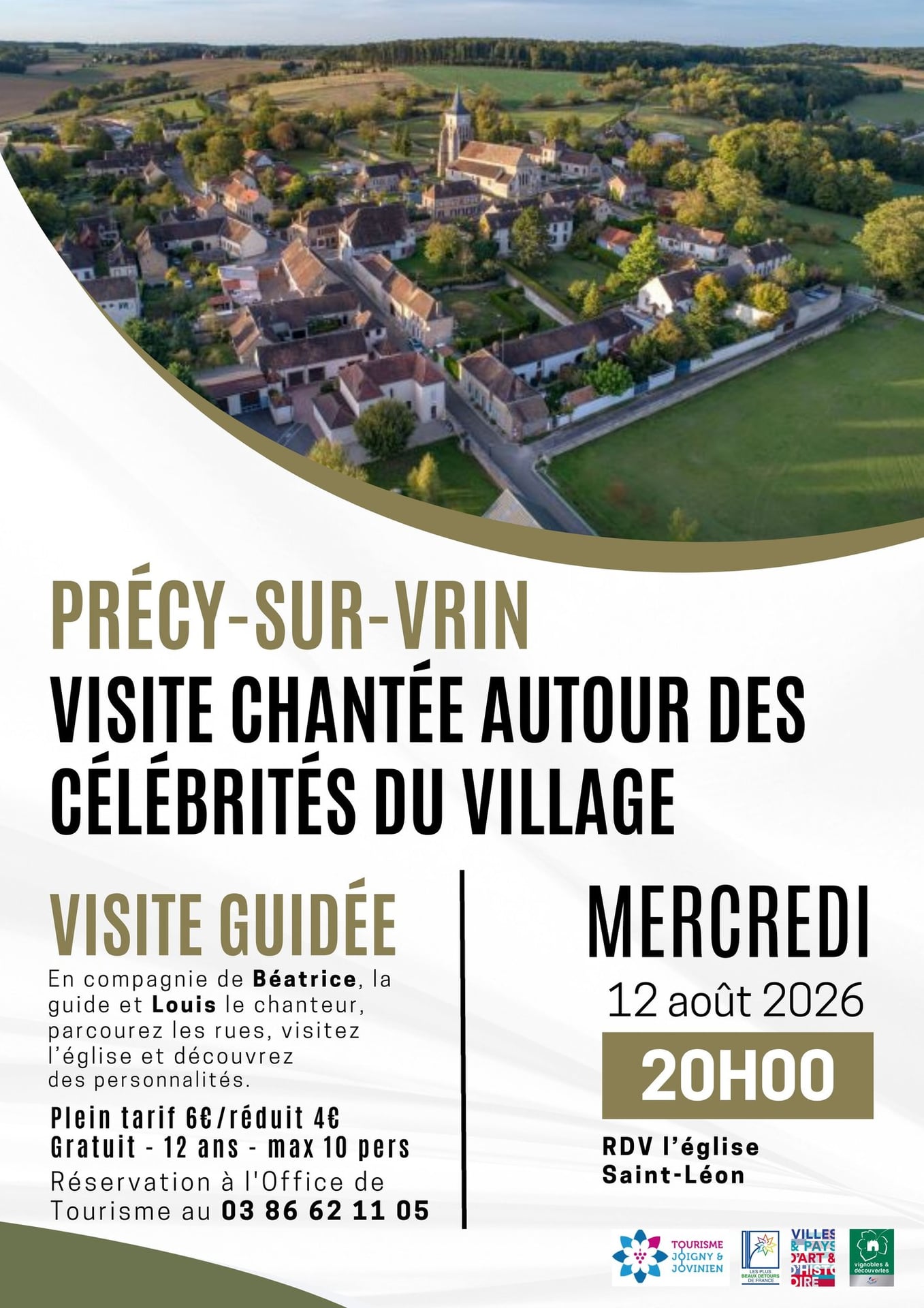 Visite guidée Précy-sur-Vrin "Les personnages qui ont marqué l'histoire du village et au-delà"