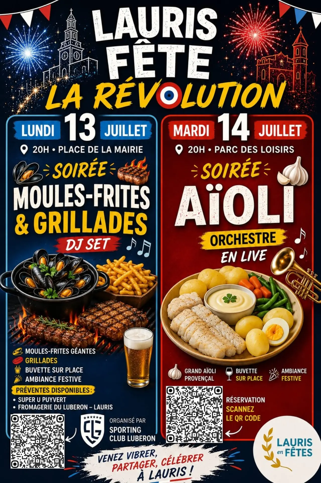 Lauris fête la Révolution