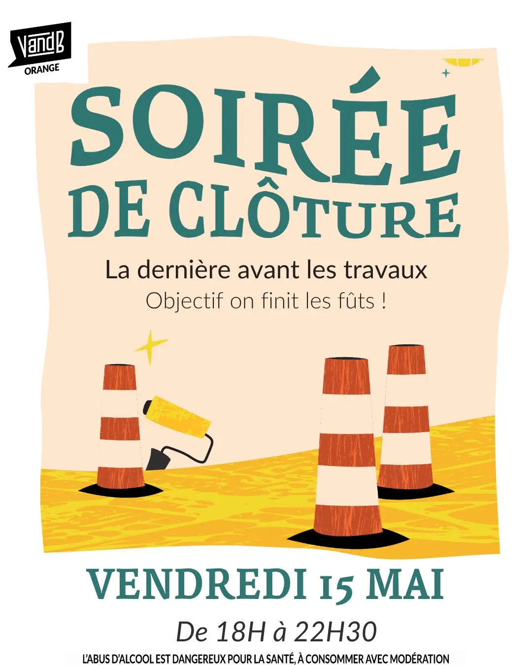 Soirée de clôture avant travaux