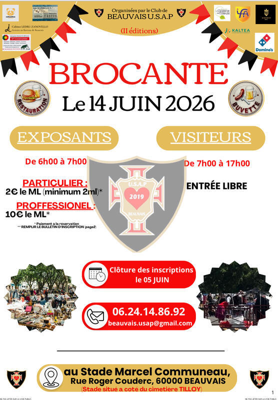 Brocante de usap beauvais