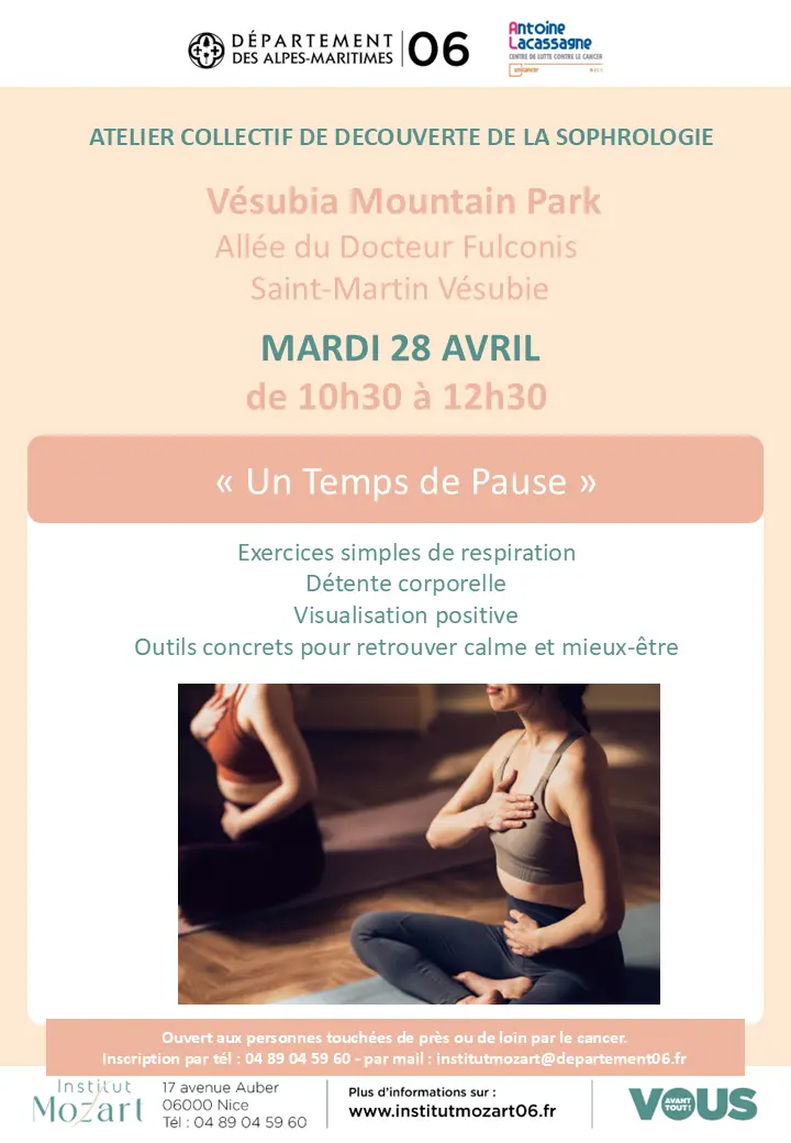 Atelier collectif de découverte de la sophrologie