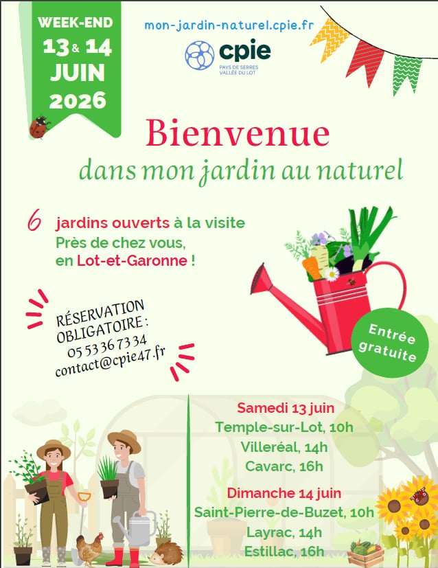 Bienvenue dans mon jardin au naturel