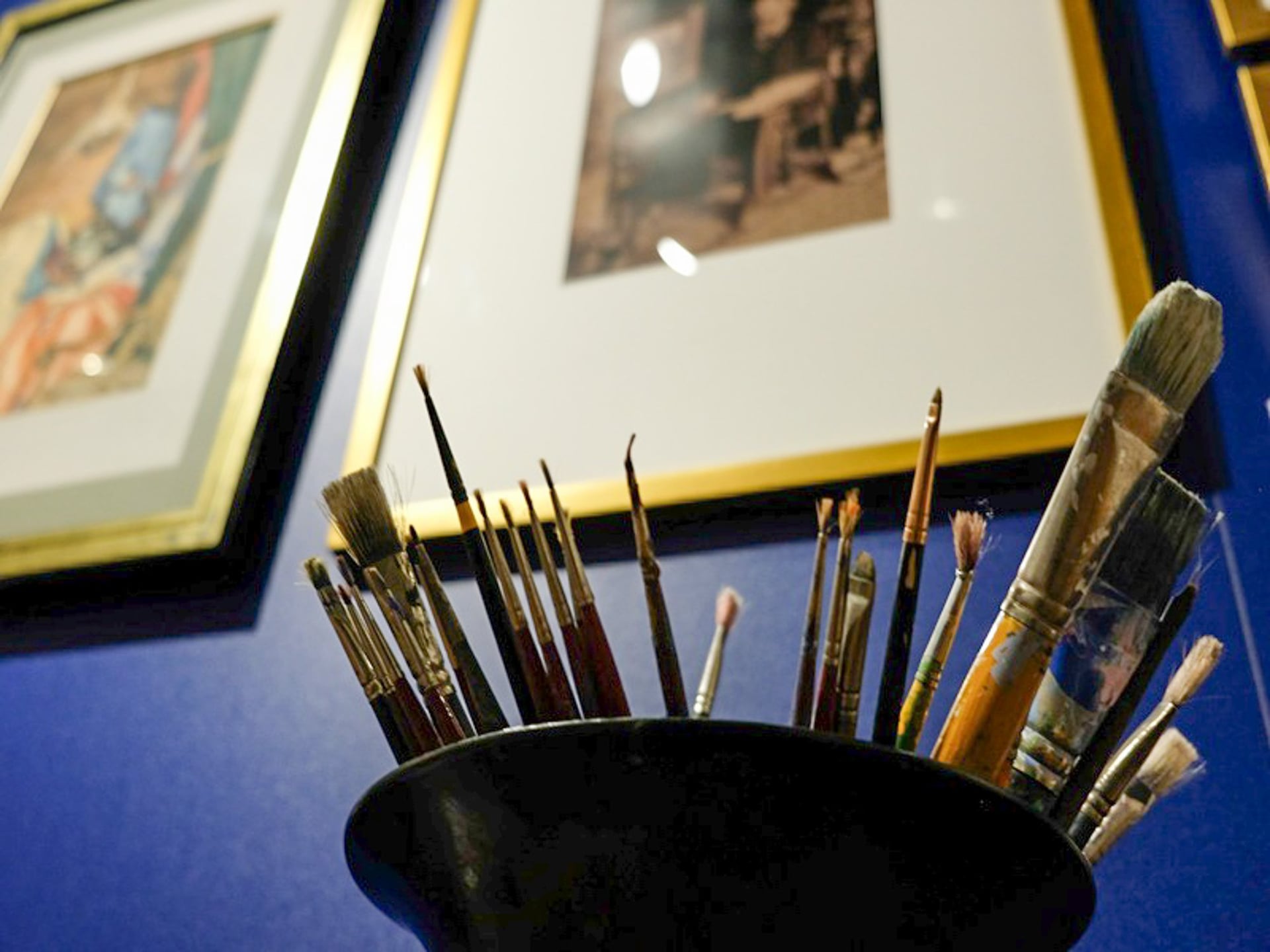 Exposition de peintures et de sculptures