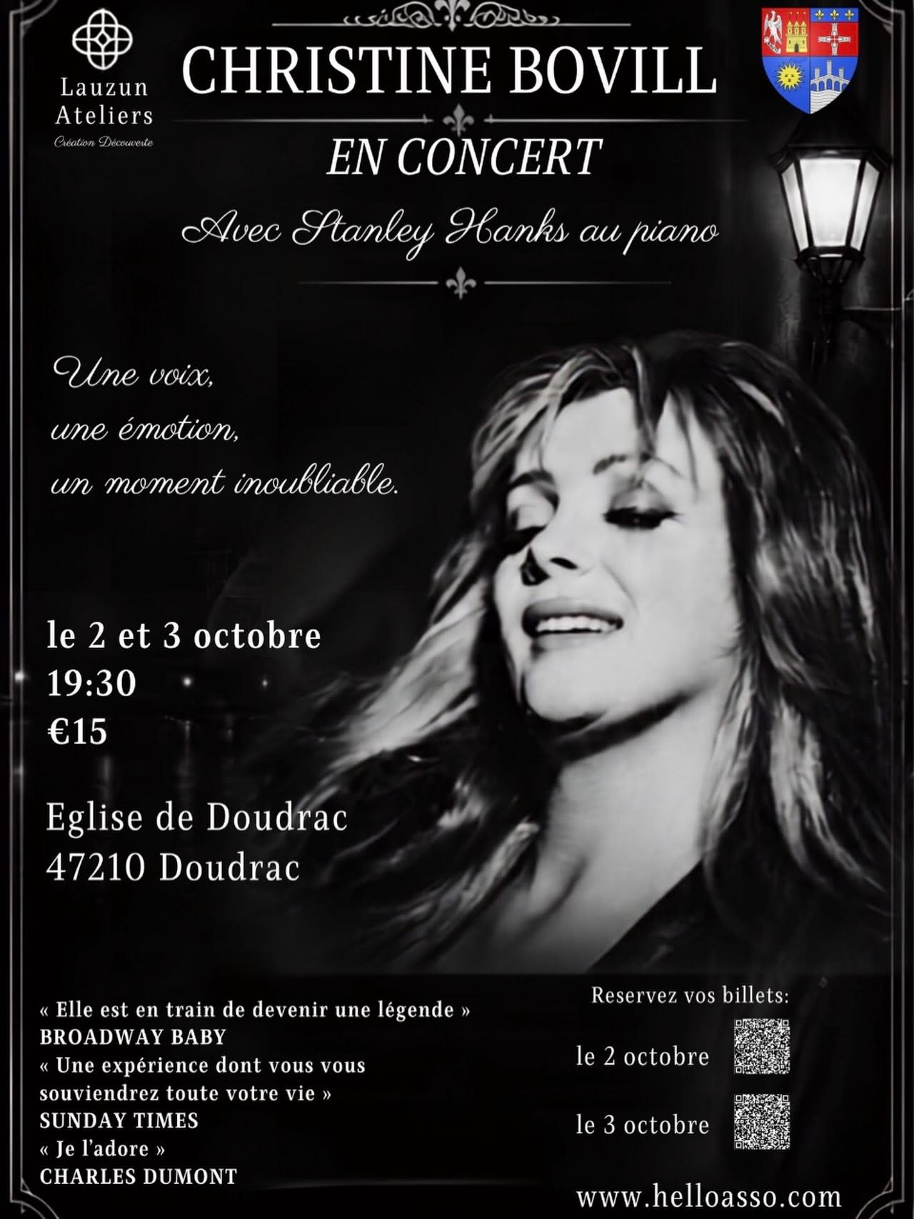Concert de Christine Bovill
