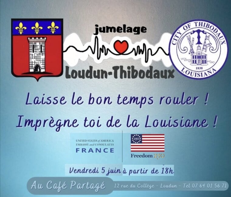 Animation Jumelage Loudun-Thibodaux
