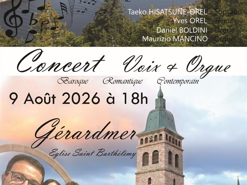 Concert Voix et Orgue