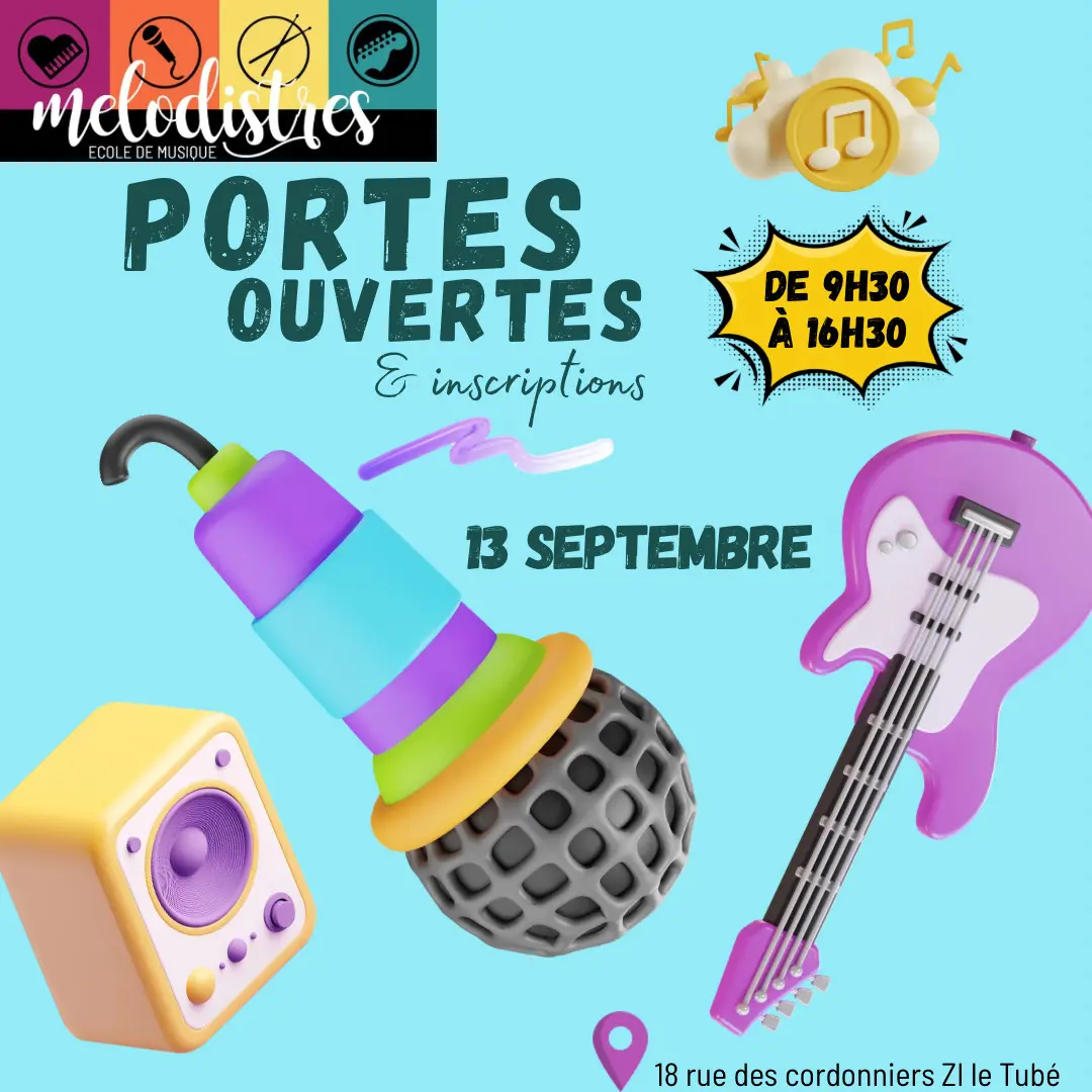 Portes ouvertes de l'école de musique Mélod'Istres