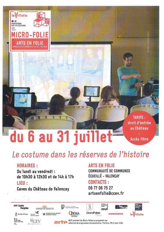 Micro-folie : le costume dans les réserves de l'histoire