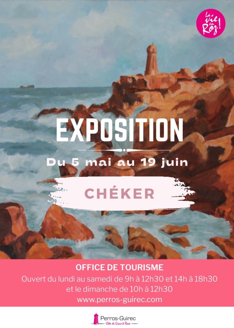 Exposition de peinture de l’artiste peintre CHÉQUER – Office de Tourisme