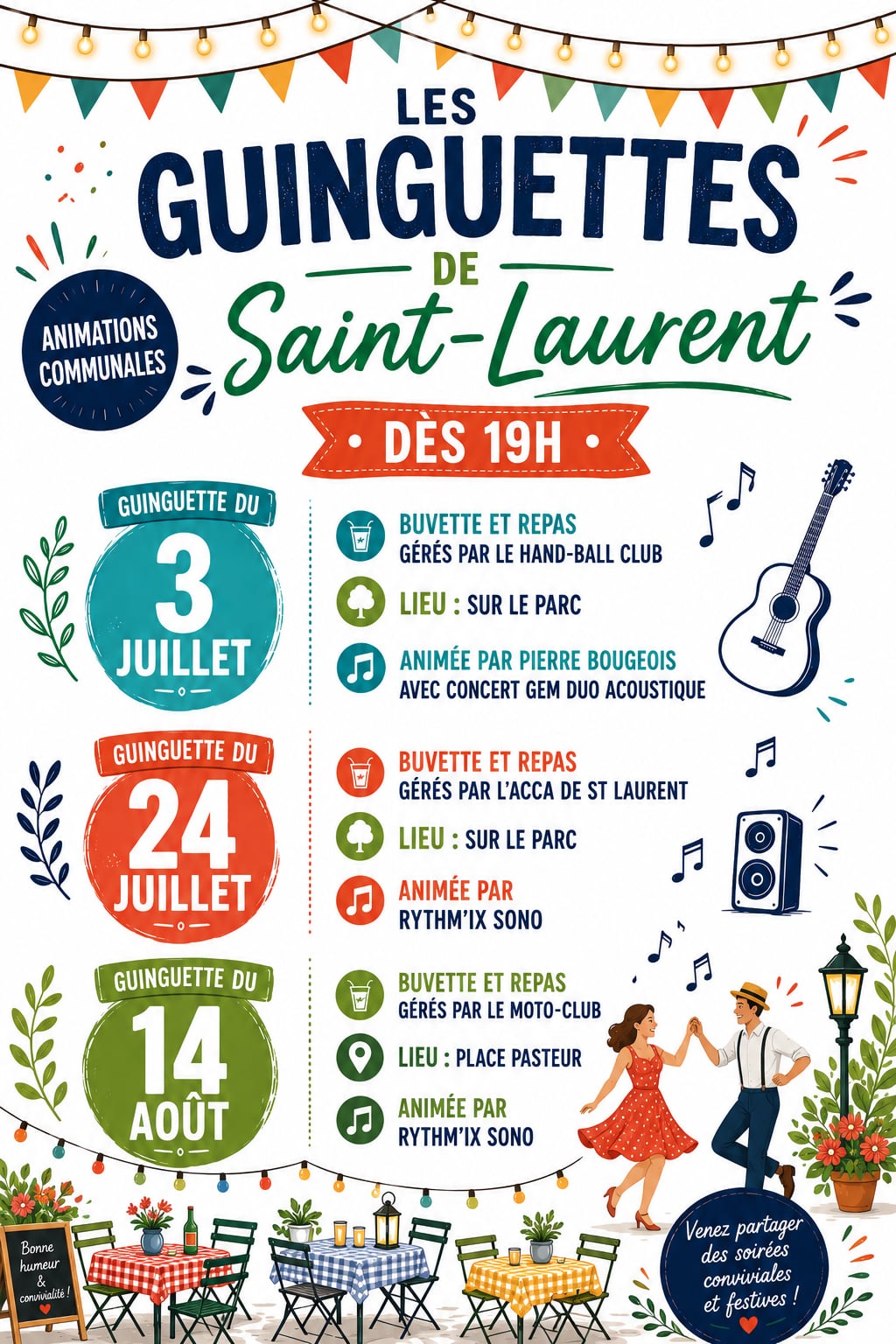 Les guinguettes de Saint-Laurent