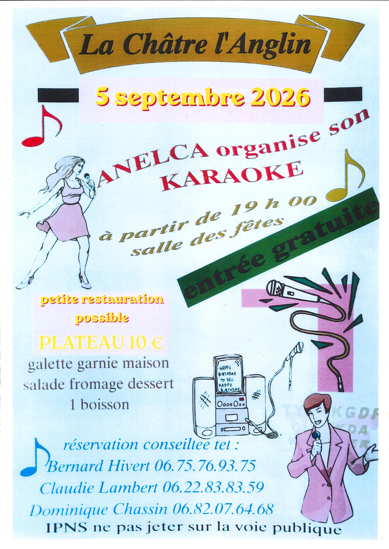 ANELCA organise son karaoke