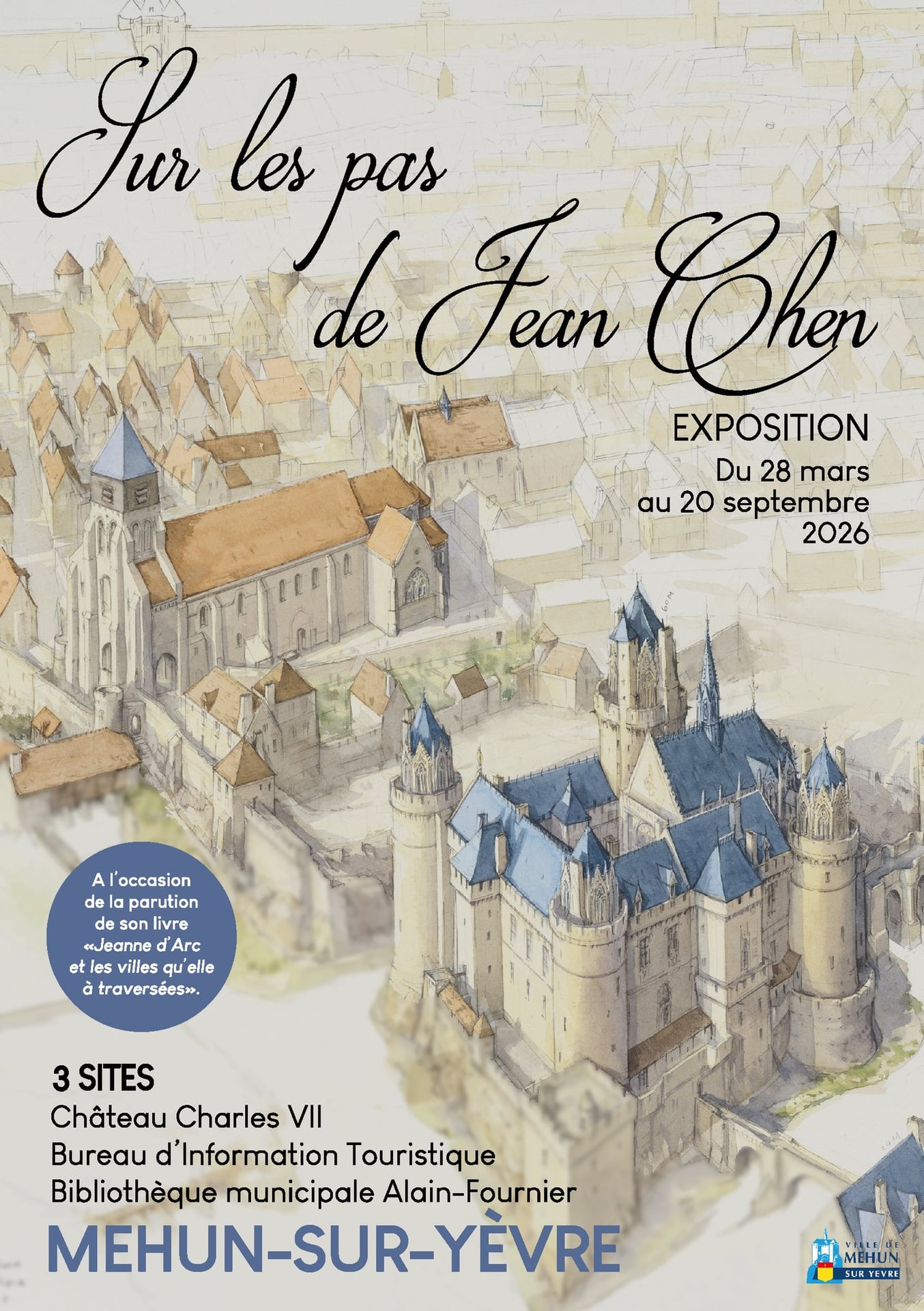 Exposition Sur Les Pas de Jean Chen