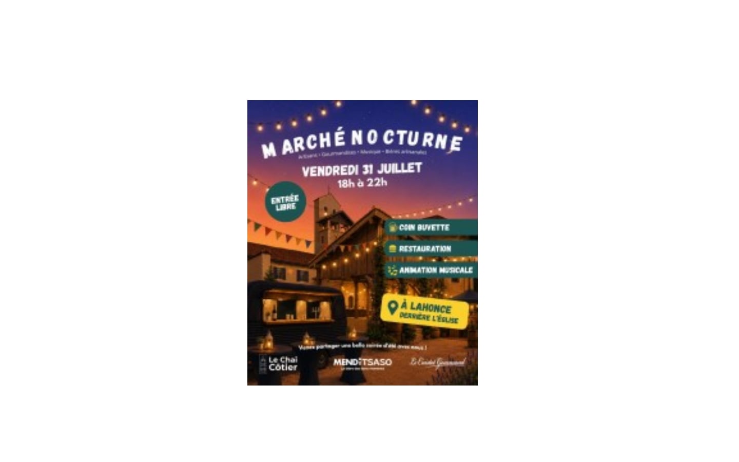 Marché nocturne