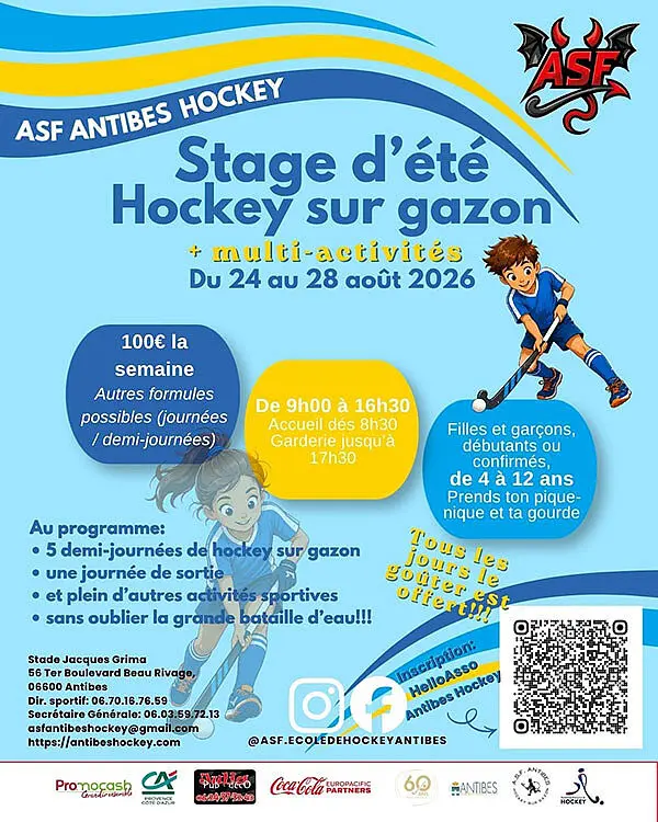 Stage d'été ASF Hockey