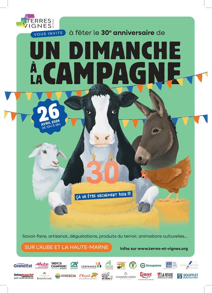Un dimanche à la campagne : Ferme du Champ Roy - Fromagerie de Champ sur Barse