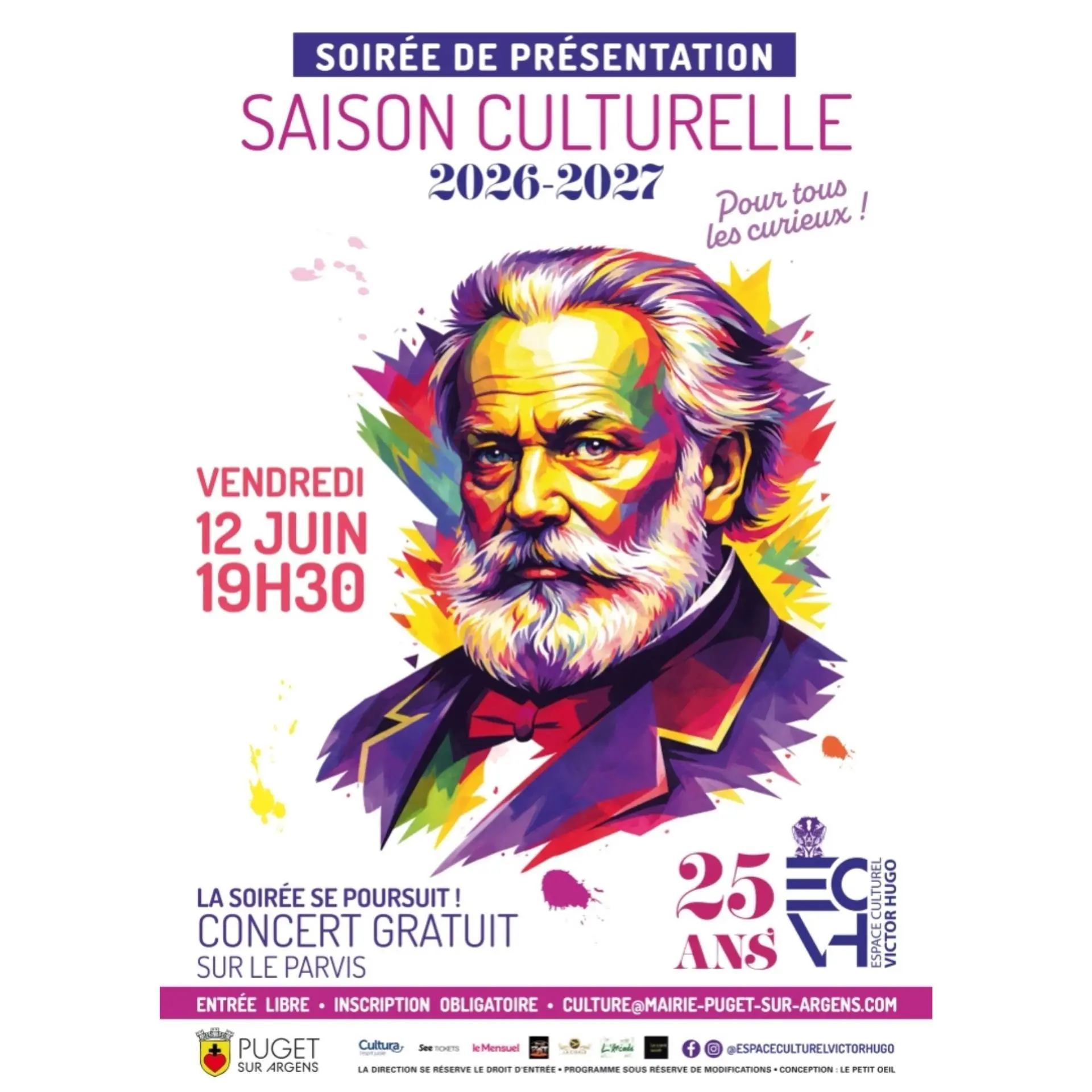 25 ans de l'Espace Culturel Victor Hugo