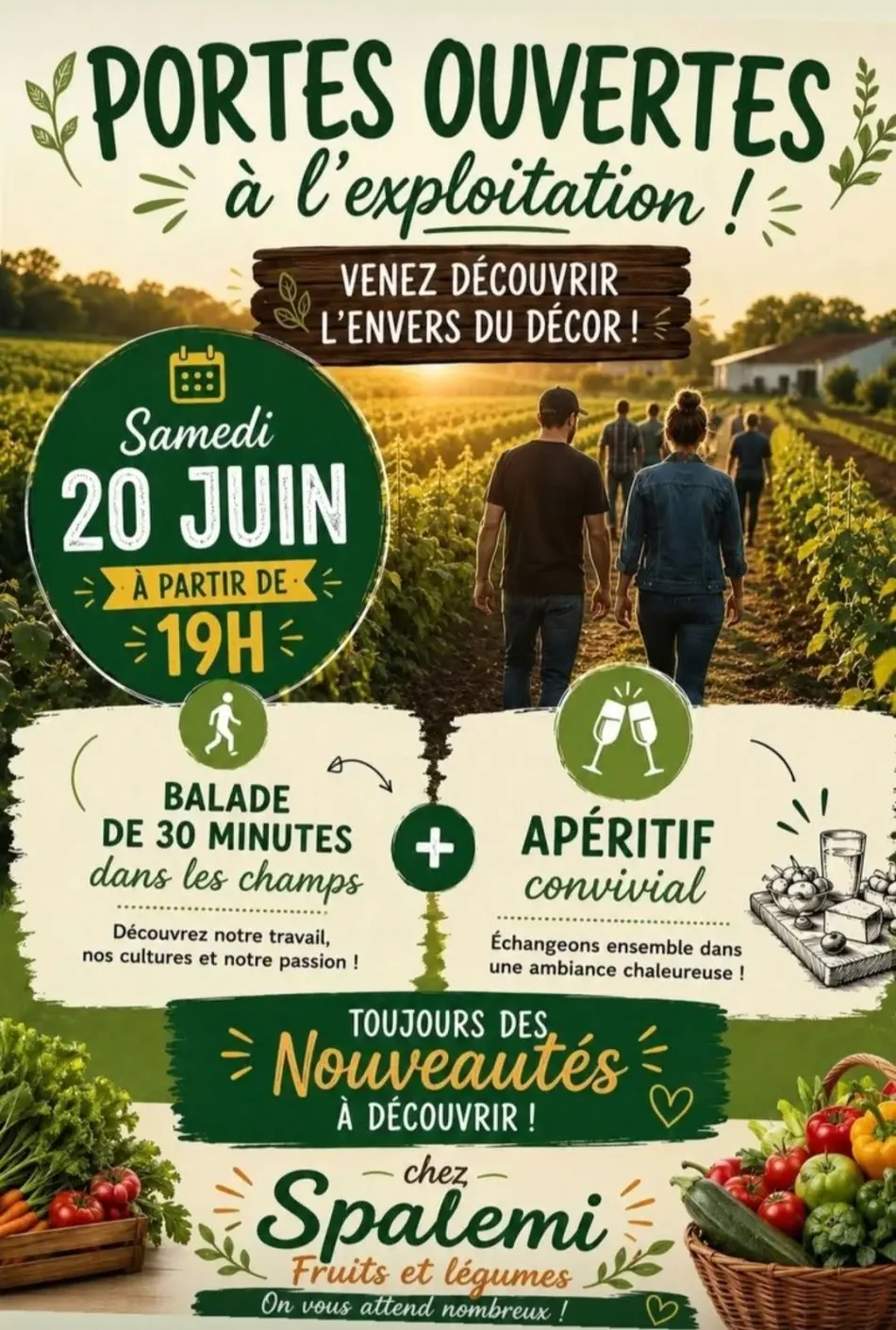 Portes ouvertes de l'exploitation agricole de Spalémi