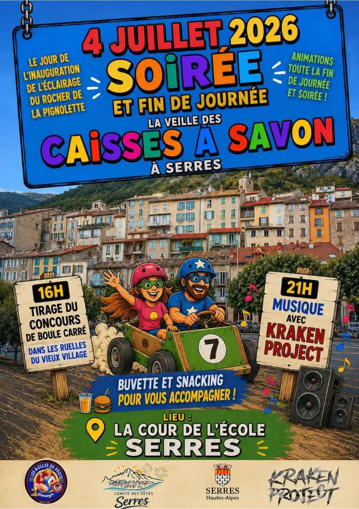 La veille des caisses à savon