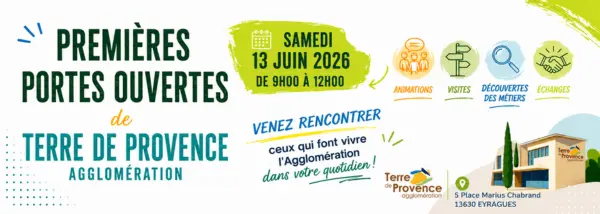 Journées Portes Ouvertes : Terre de Provence Aglomération