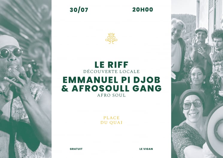 Concert : Le Riff & Emmanuel PI DJOB & Afrosoullgang – Nocturnes du Griffes