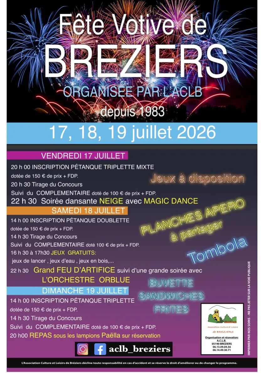 Fête de BREZIERS