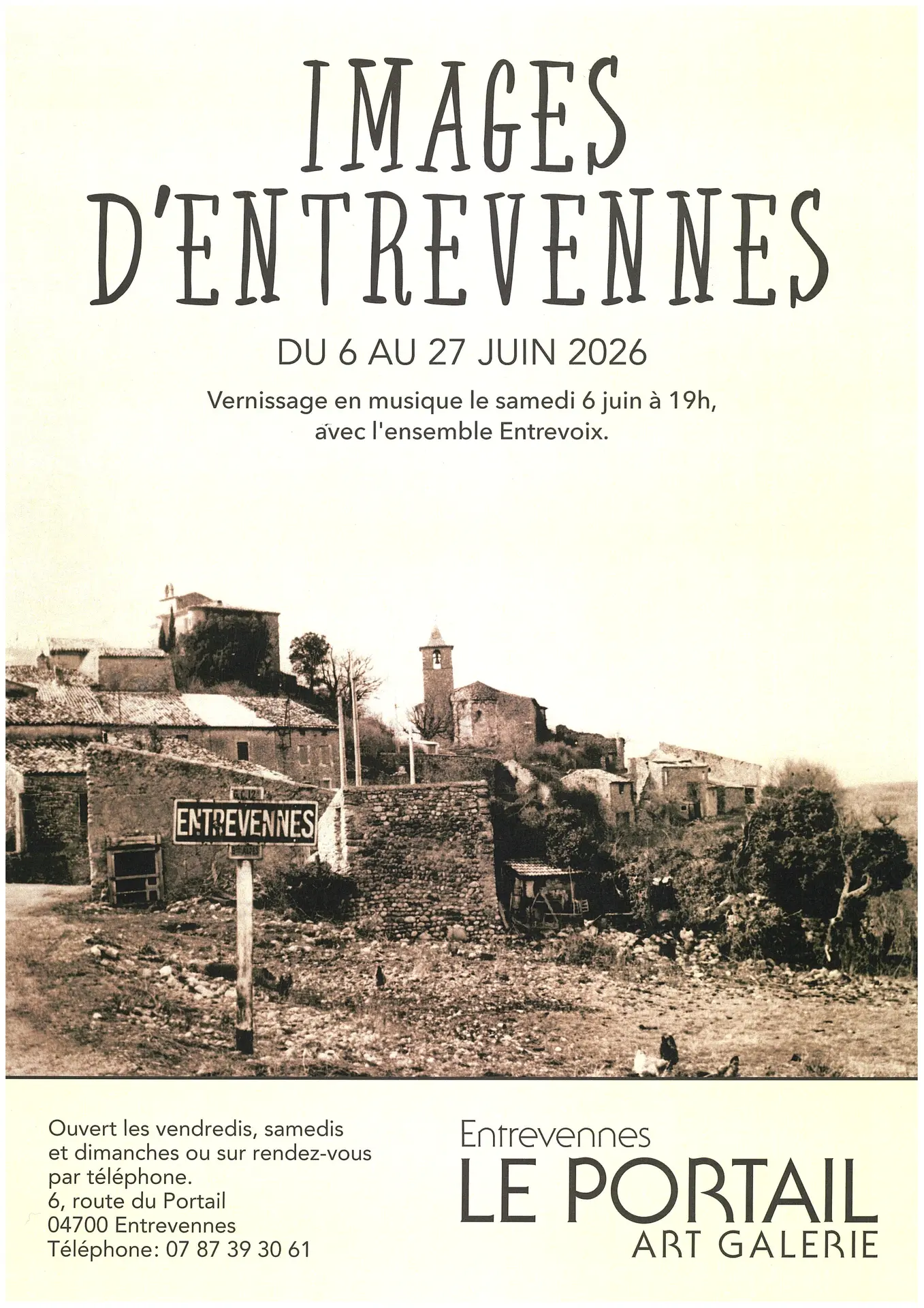 Exposition "Images d'Entrevennes"