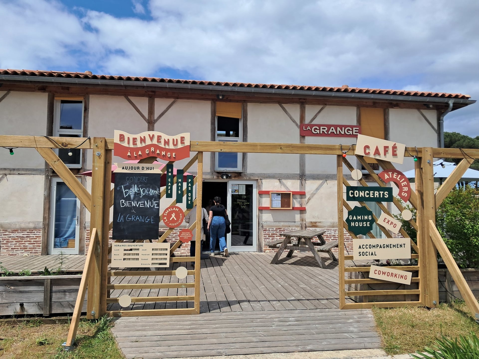 Cabane en concert