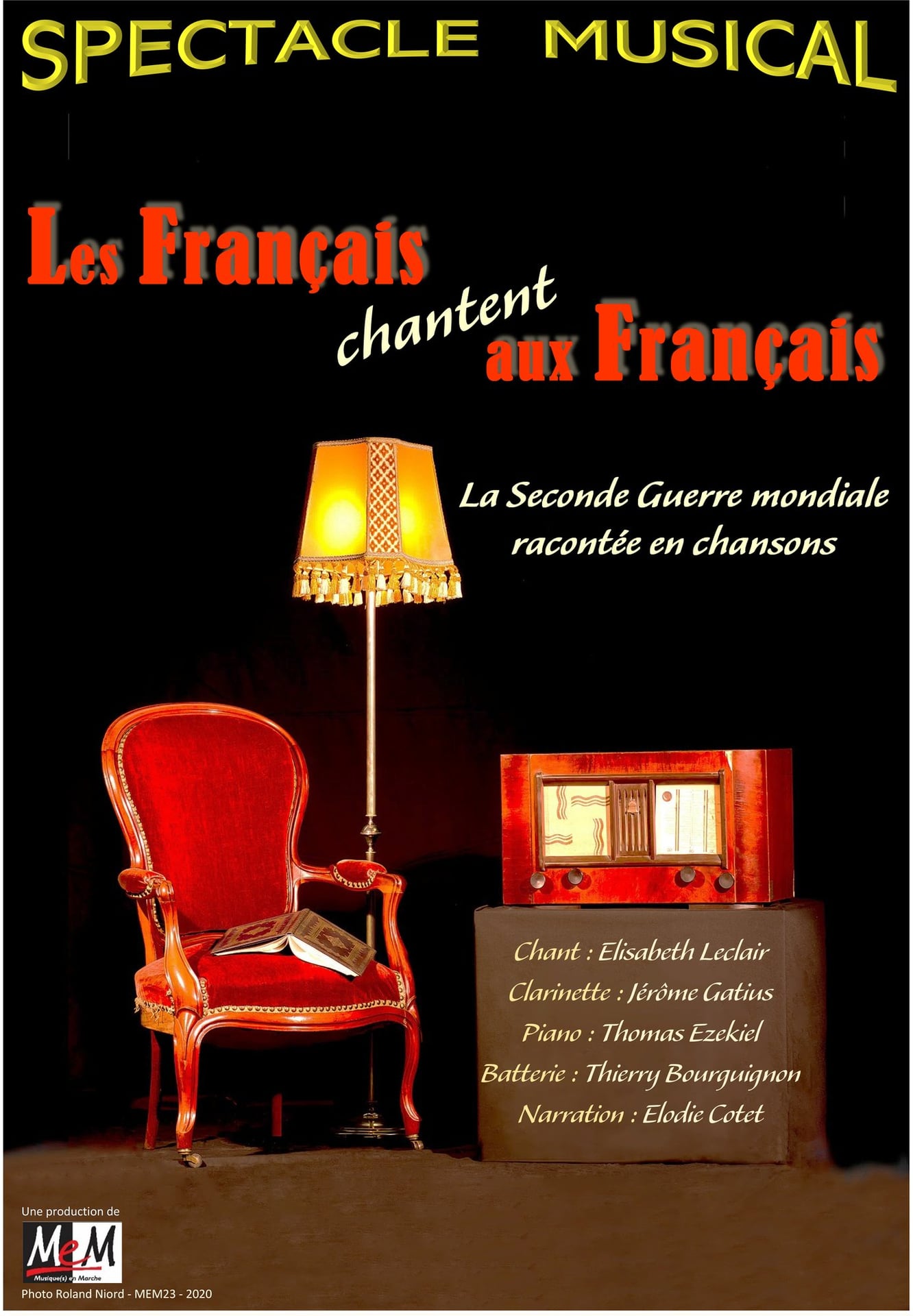 Spectacle musical et mémoriel "Les Français chantent aux Français"