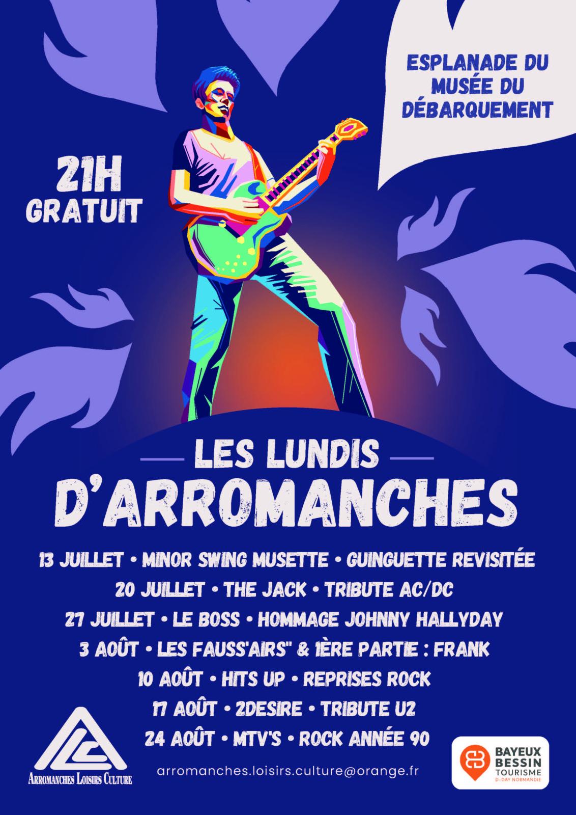 1er Lundi d'Arromanches - Concert  Minor Swing Musette