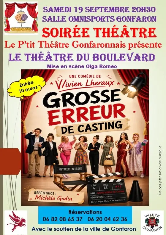 Soirée théâtre à Gonfaron