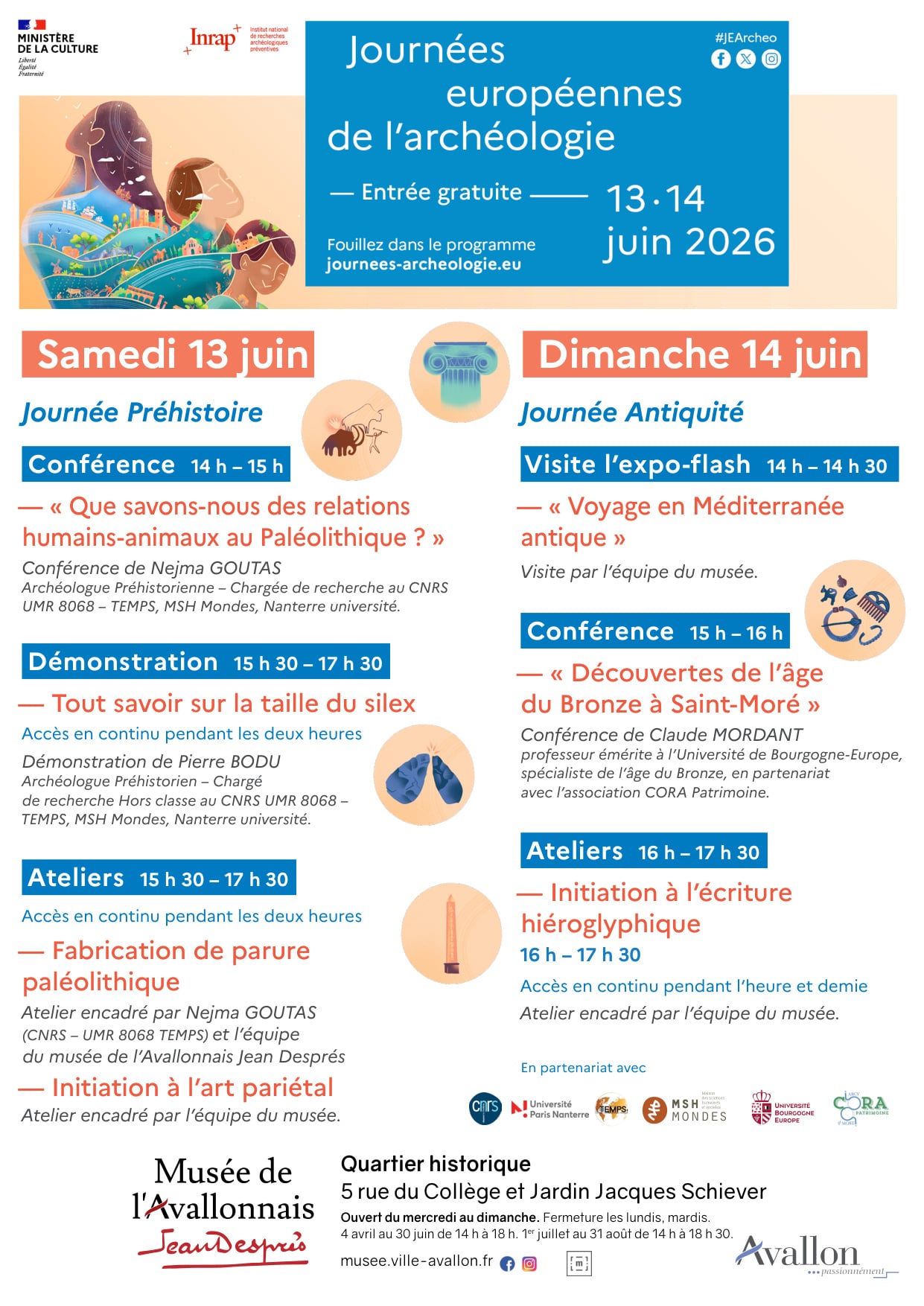 Journées européennes de l'Archéologie