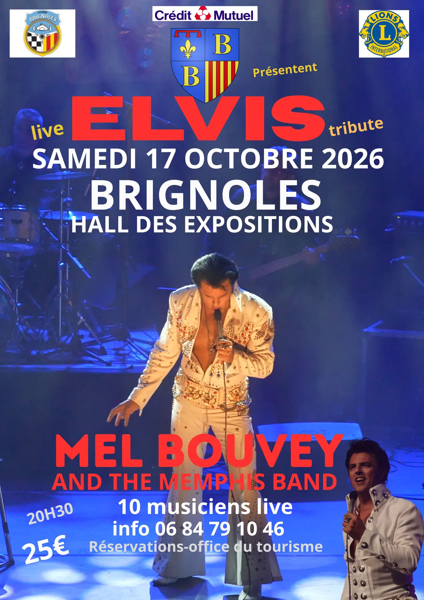 Concert : Live Elvis Tribute - musique rock