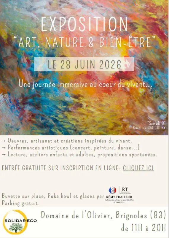 Exposition : Art, nature et bien être