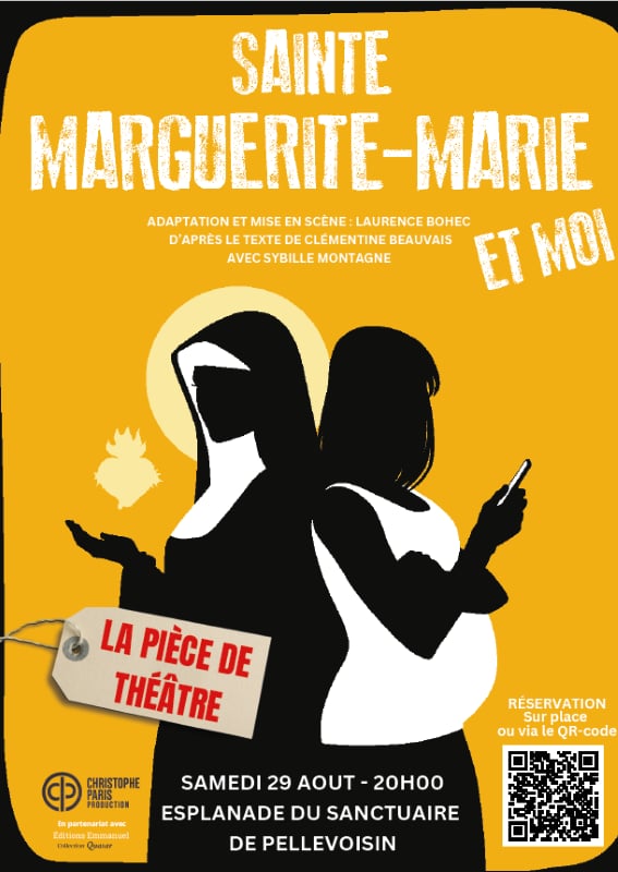 Pièce de théâtre "Sainte Marguerite-Marie et moi"