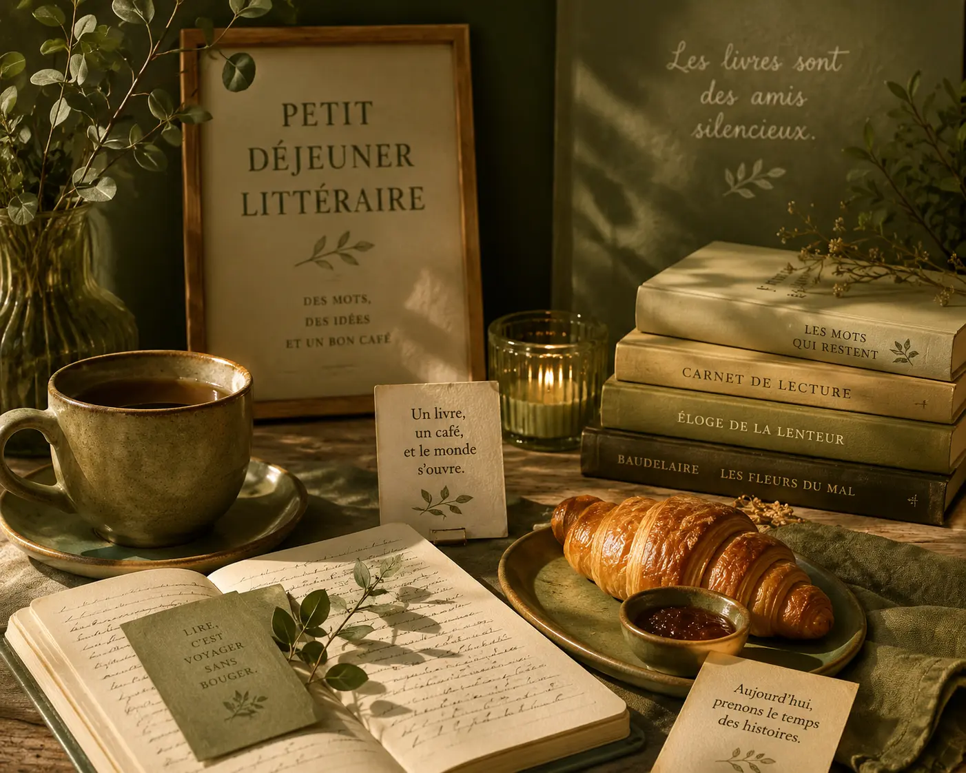 Petit-déjeuner littéraire