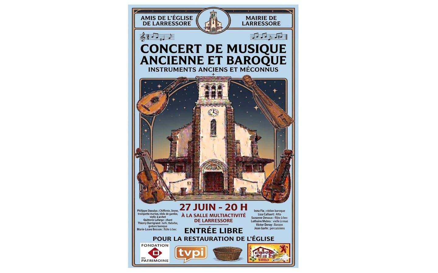 Concert de musique ancienne et baroque