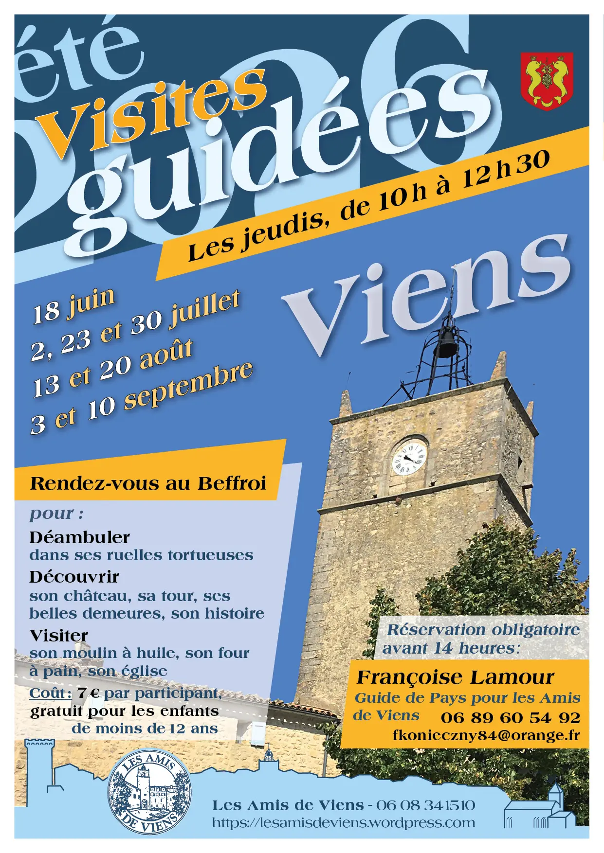 Visite guidée de l'été de Viens