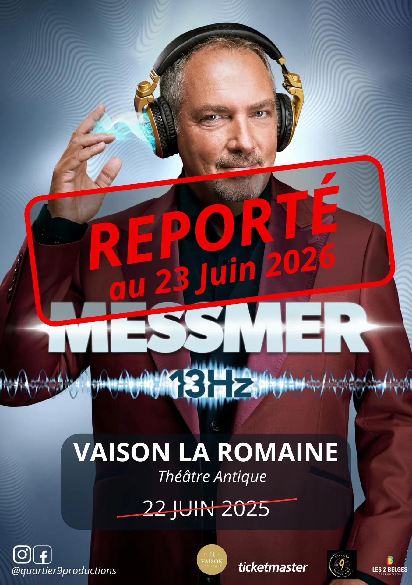 Messmer au Théâtre Antique 'REPORTÉ "