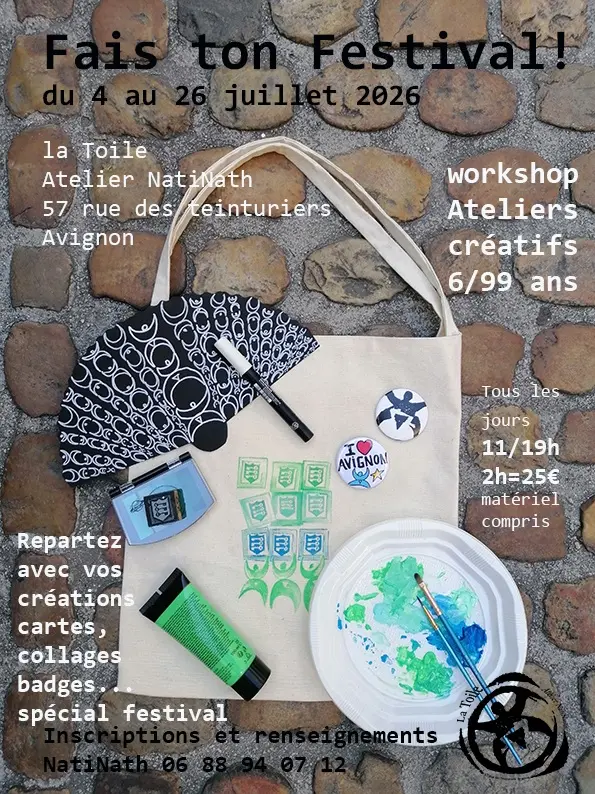 Ateliers créatifs Fais ton festival