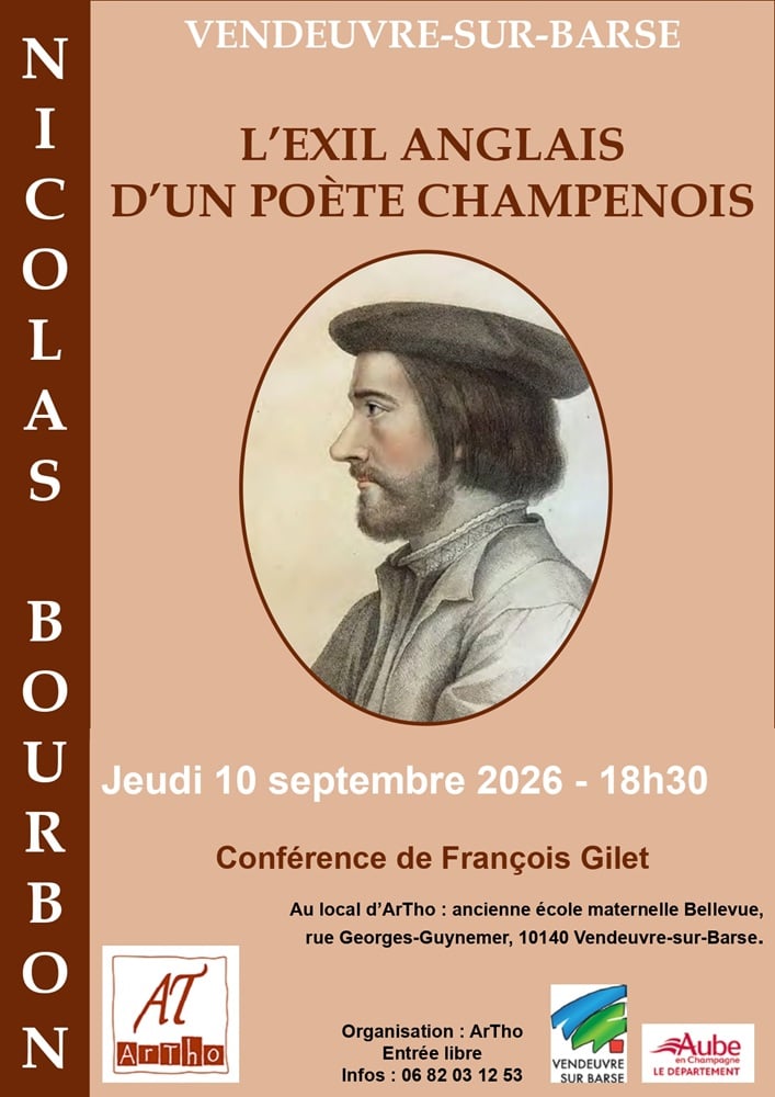 Conférence : L’exil anglais de Nicolas Bourbon