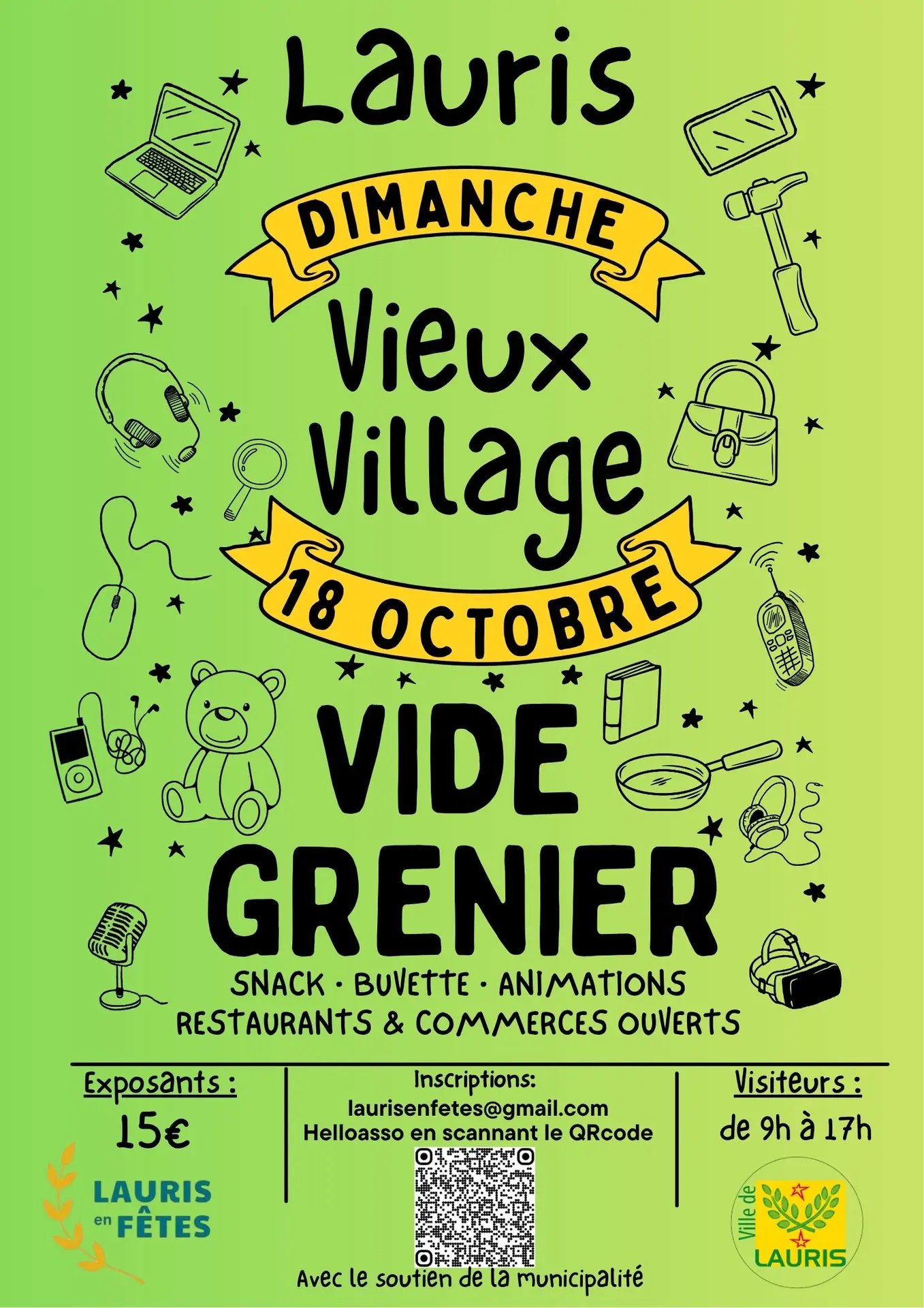 Vide Grenier du vieux Village-Lauris
